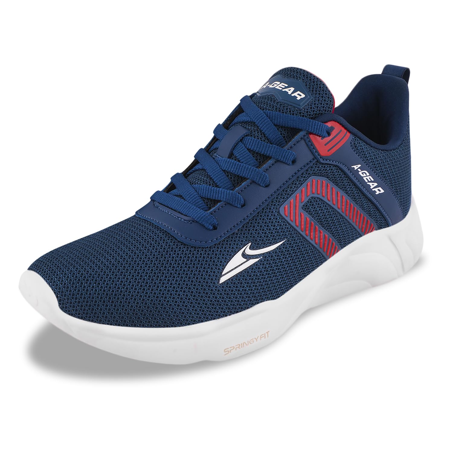 Campus Mens AGR-007 M.BLU/RED/WHT Walking Shoes - 10UK/India AGR-007 (B0CBBMGVGQ) Amazon Price History, Amazon Price Tracker