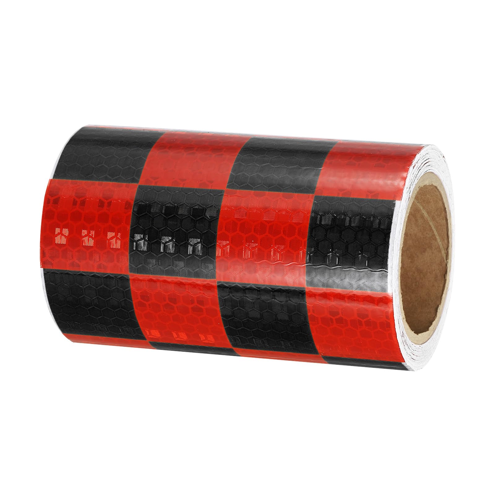 PATIKIL Reflective Tape, 1 Roll 4 Inch x 10 Ft Waterproof Self Adhesive High Visibility Caution Warning Safety Tape Reflector for Trucks Trailers Cars