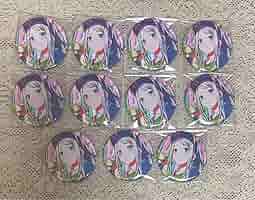 グリ缶　奏 予約商品】グリッター缶バッジ イベントイラストコレクション