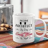 Vista 252 de Mother's Day Gift From Daughter, Son To Mom 11oz, 15oz White Ceramic Mug - Gis Manager