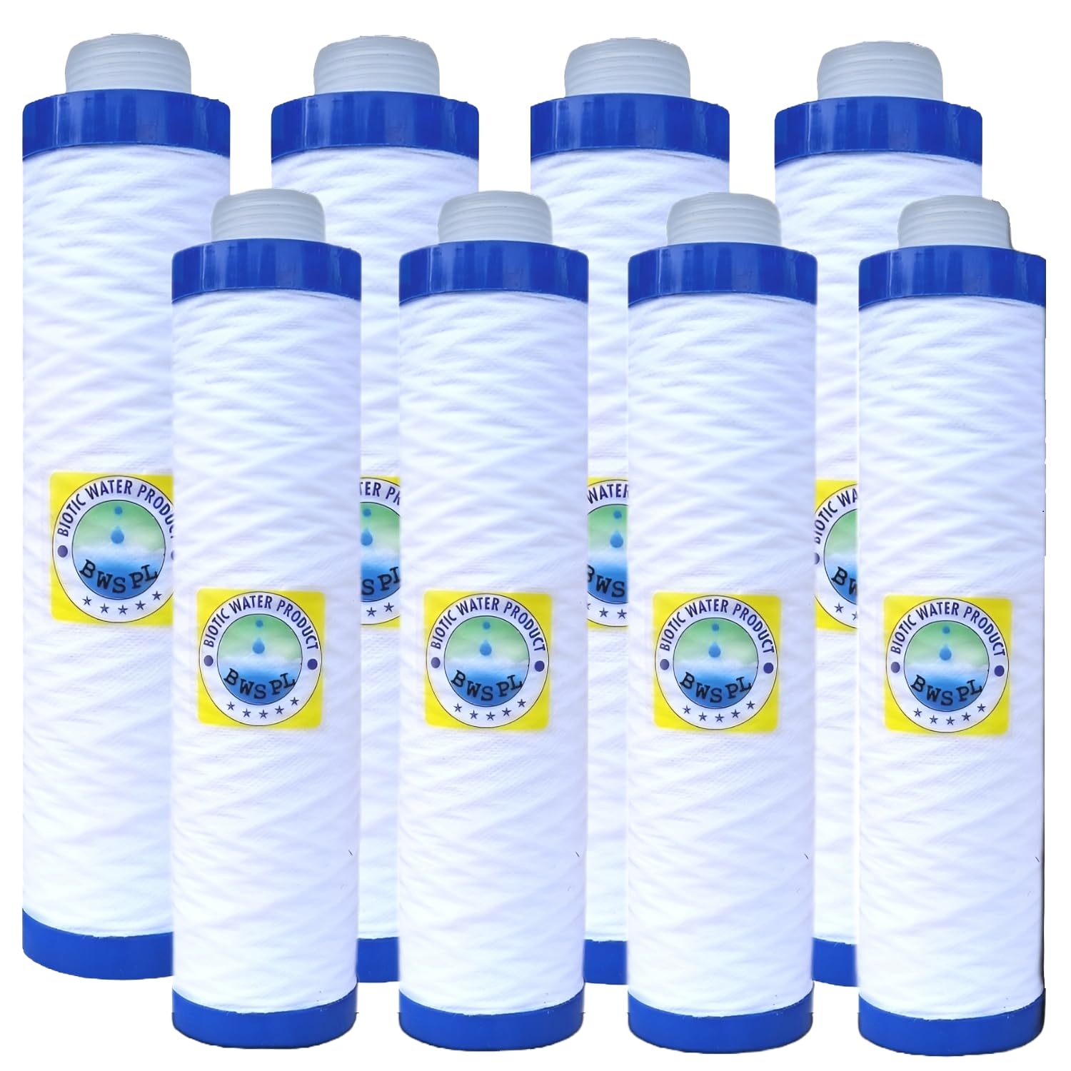 BIOTIC WATER Pre Filter for Water Purifier, 9 inch Sediment Filter Threaded Candle Cartridge. Compatible with Aquaguard Pre Filter, Livpure Pre Filter and Other Brands (Pack of 8)…… (B0B9M55ZY5) Amazon Price History, Amazon Price Tracker