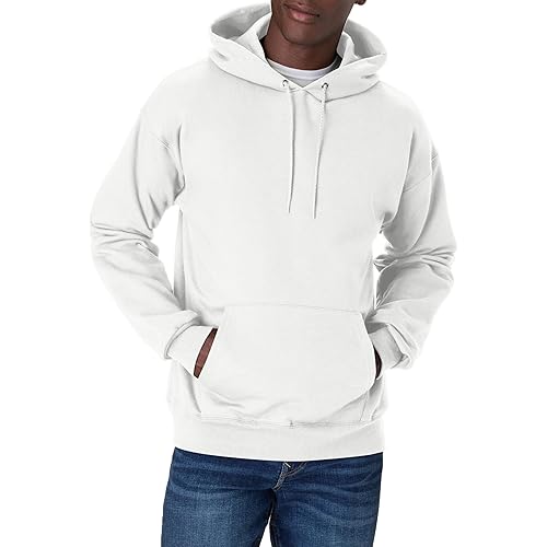 Hanes Men's Ultimate Sweatshirt, Heavyweight Fleece Hoodie, Cotton Sweatshirt for