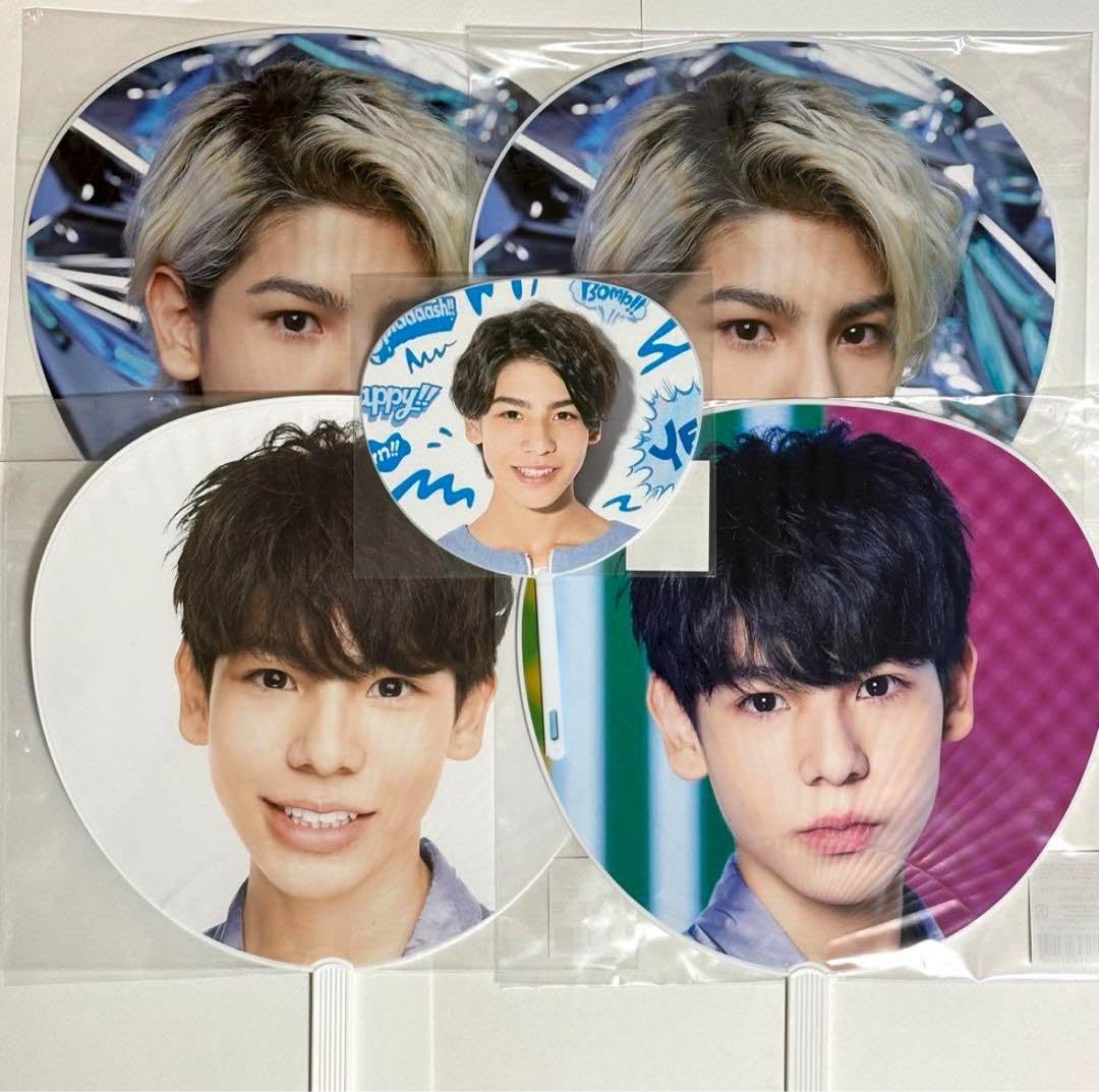 snowman コレクション ラウール うちわ 歴代5枚セット snowman