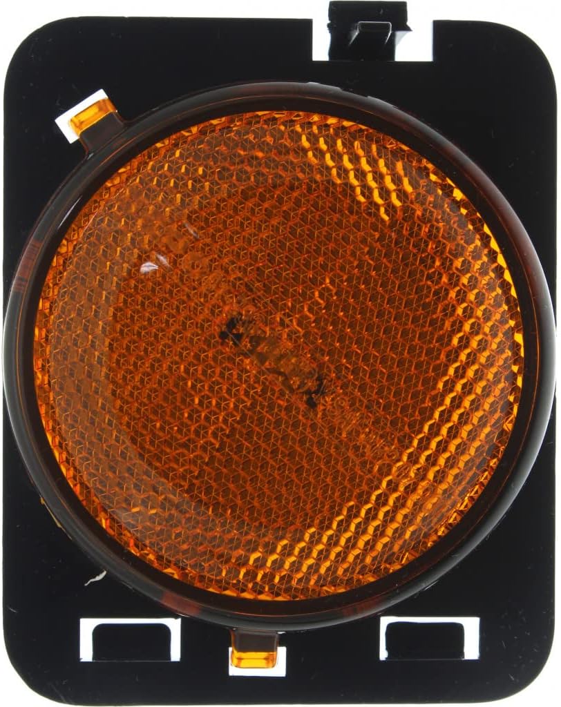 KarParts360 For Jeep Wrangler JK Side Marker Light 2007-2018 Passenger Side CAPA Certified CH2551127 | 55078144AA