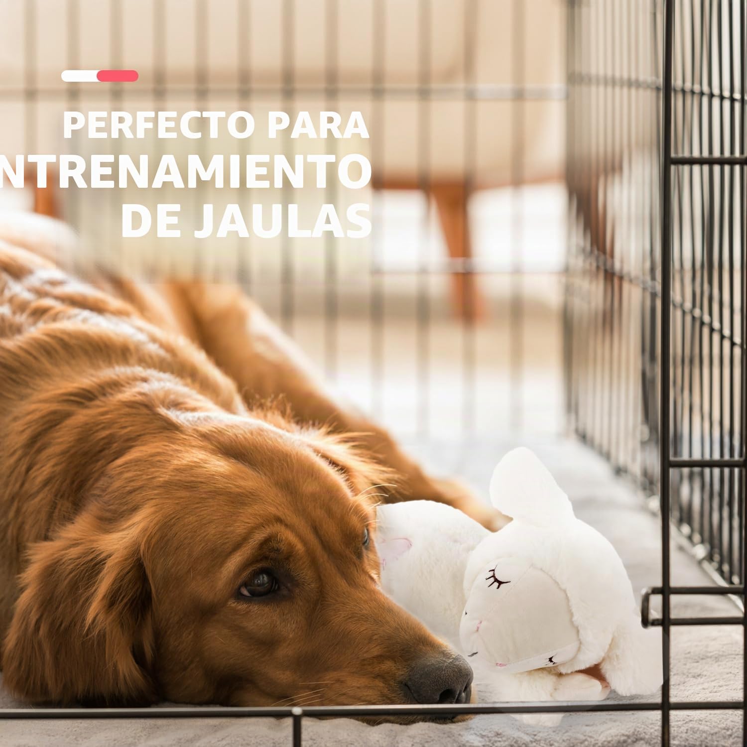 AFP Juguetes Interactivos Para Perros Little Buddy Heart Beat Sheep