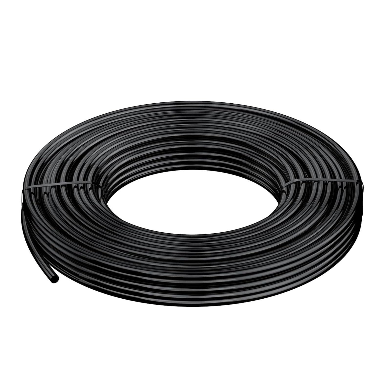 Drip Irrigation Tubing, Black Micro Irrigation Tube for Garden Watering, Drip, Jets, Sprinklers, 5-100m(100m(328ft))
