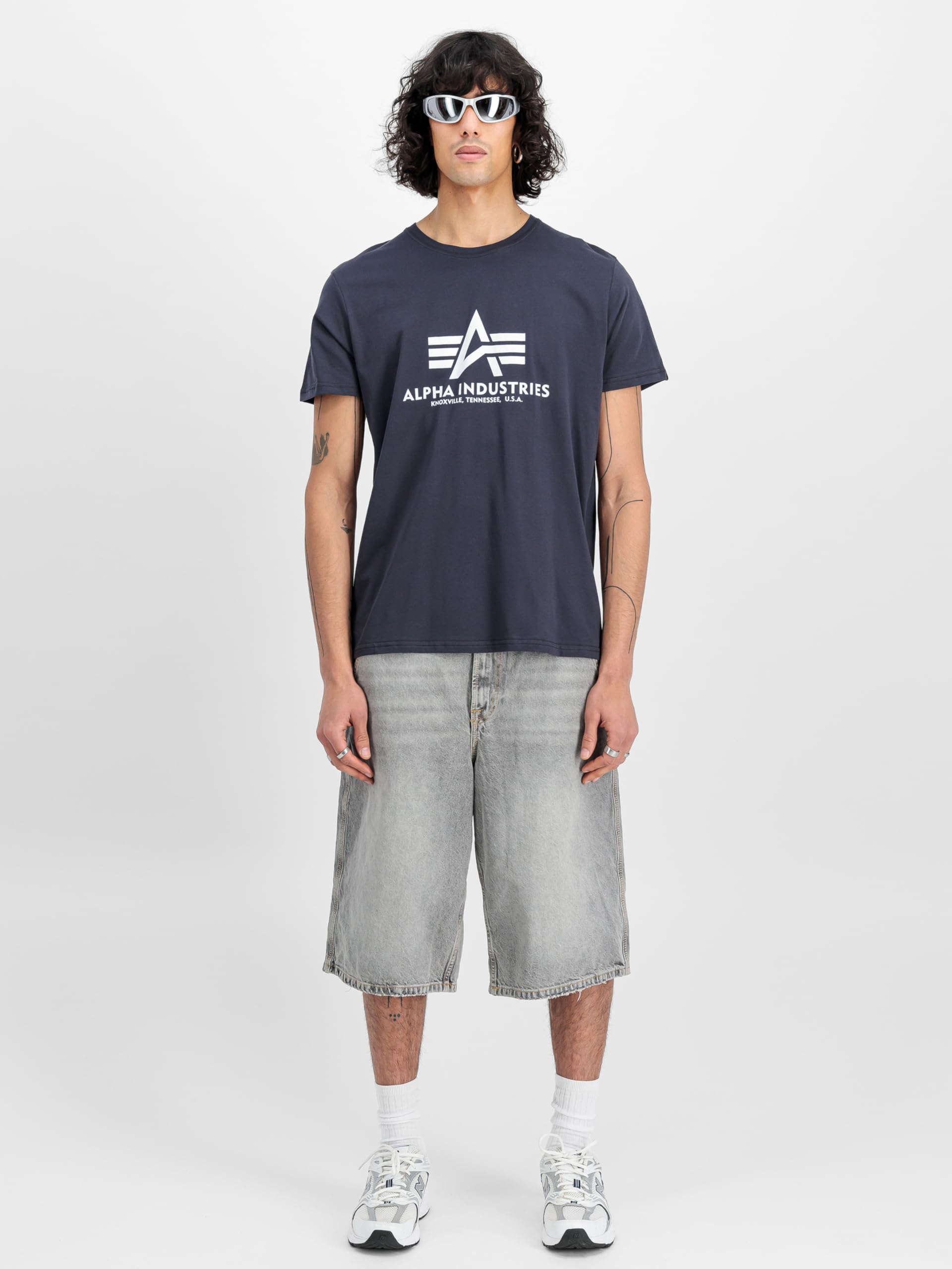 lpha Industries Basic Big Logo T-Shirt - 4