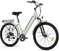 Bici elettrica donna 250 W Motore, Pneumatici da 27.5" E-…