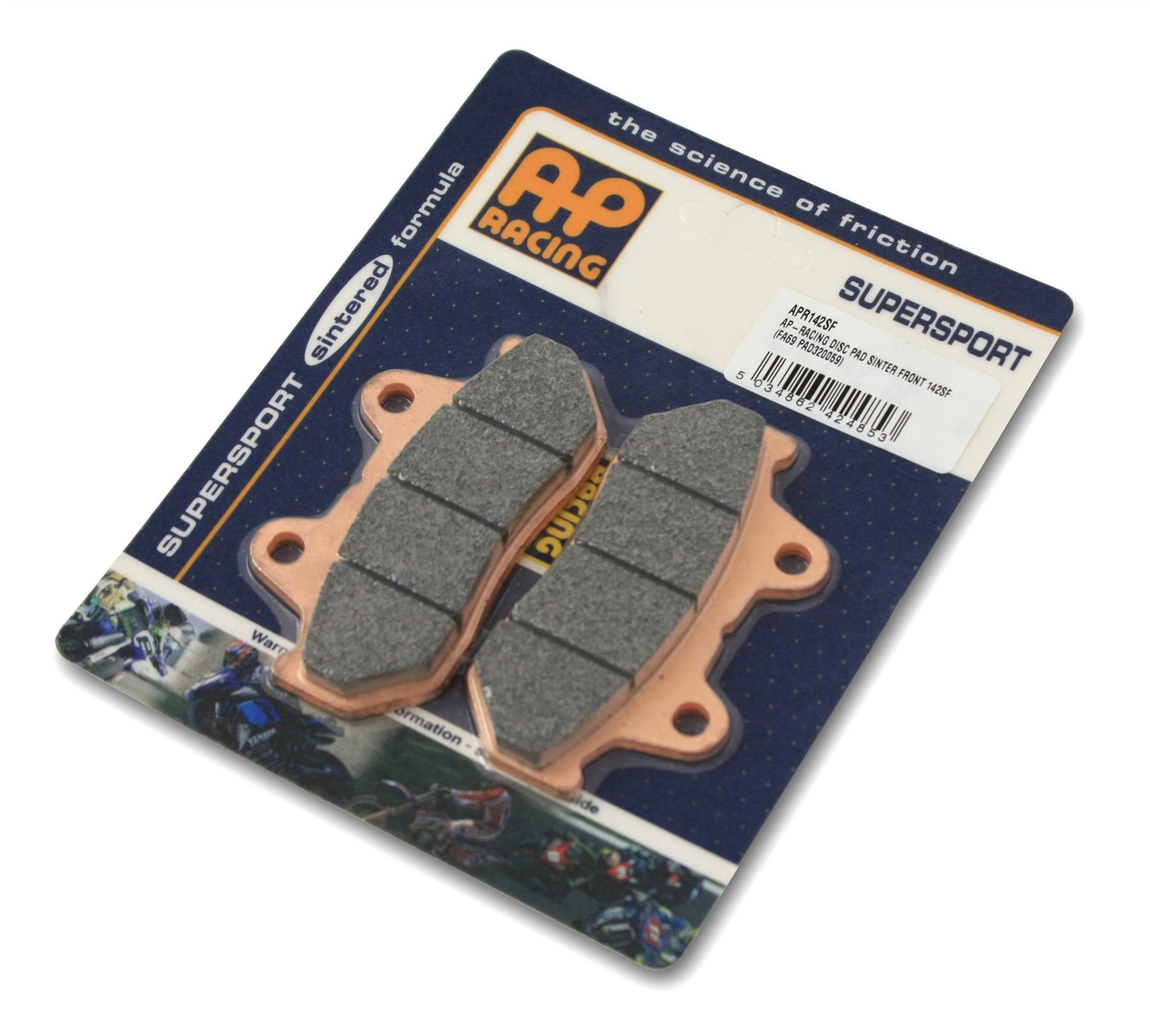 Ap-Racing Disc Pad Sinter Front 409Sf (Fa390 Pad320380)