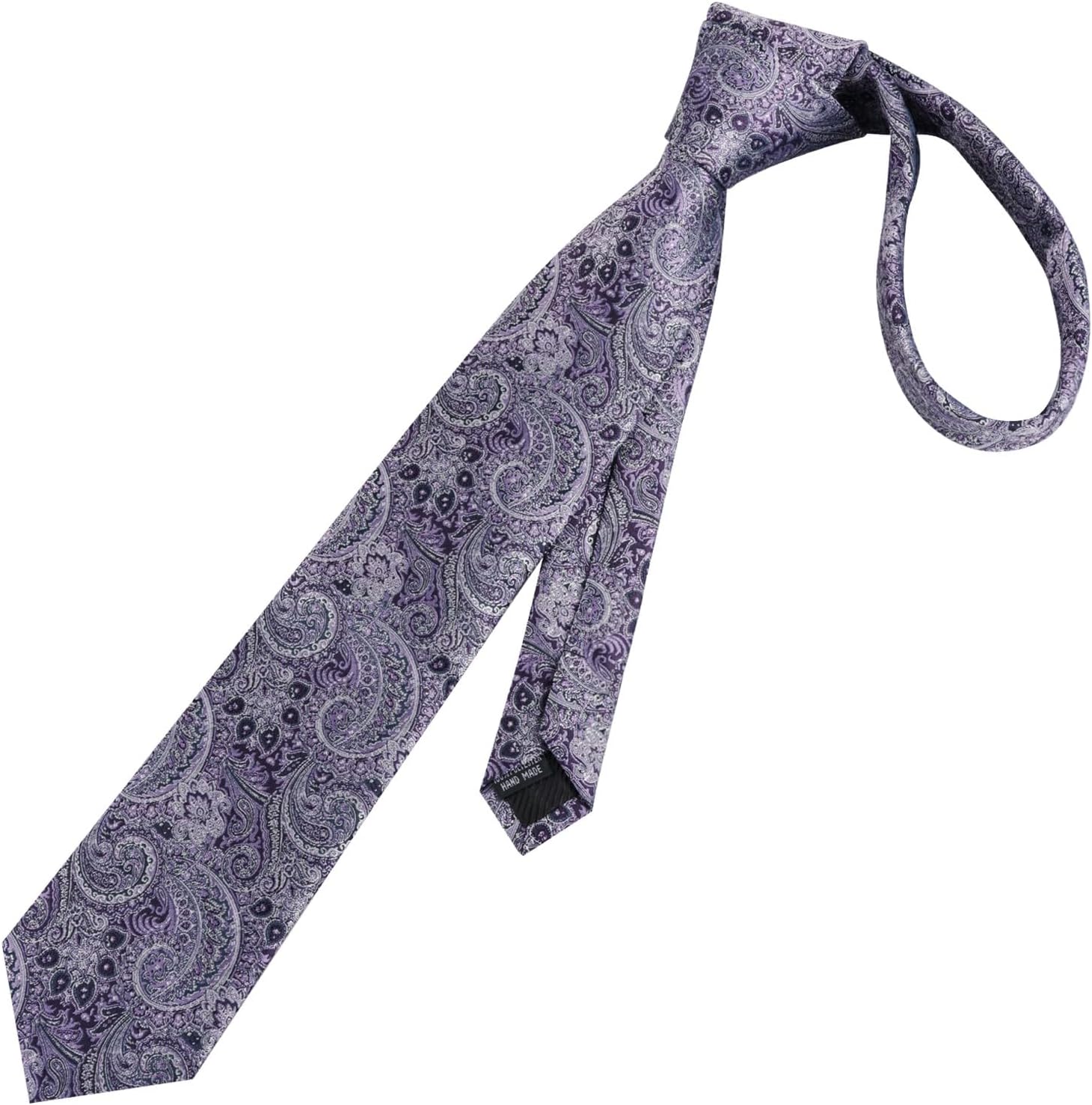 Alizeal Mens 2pcs Paisley 3.15'' Tie Set with Hanky Casual Floral Necktie Set - Image 3