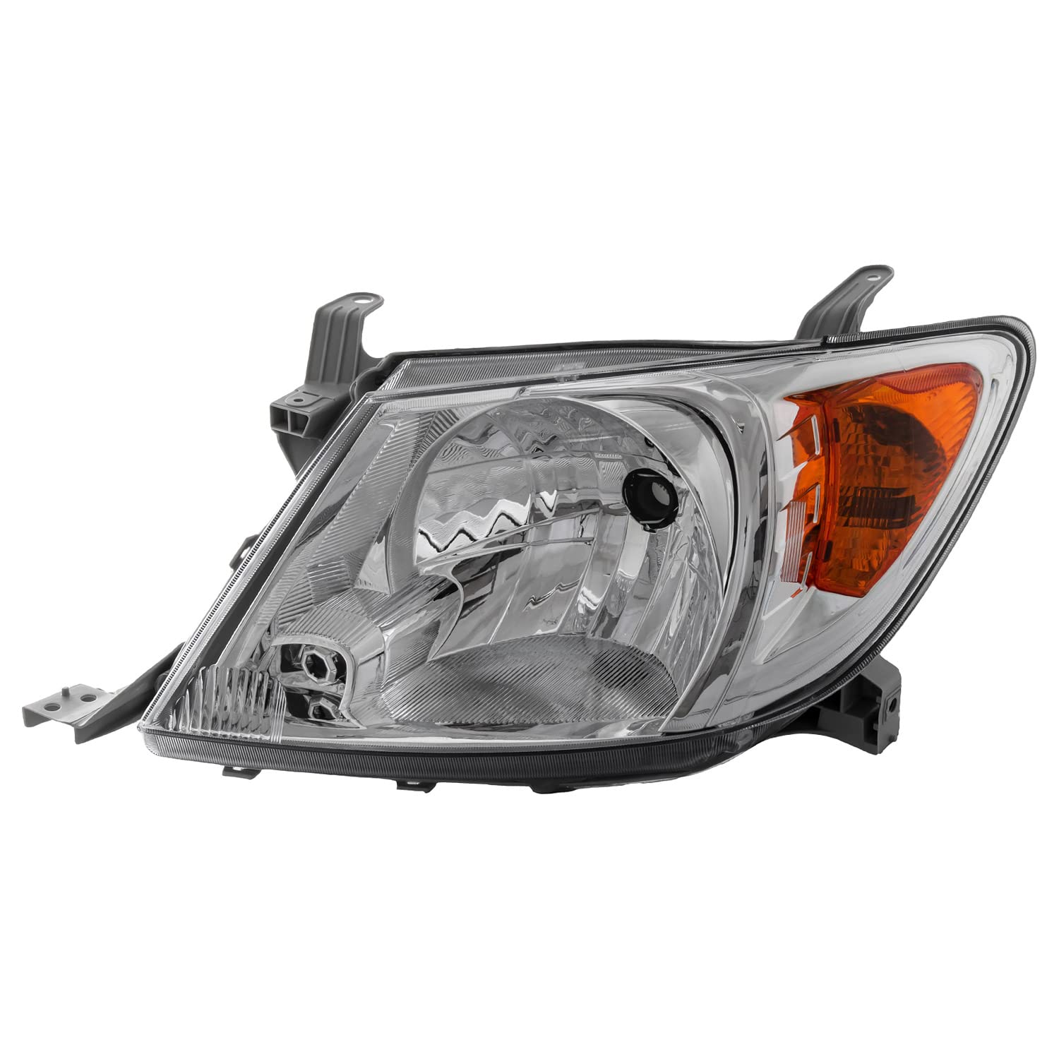 Halogen Scheinwerfer Set H4 für Hilux VII Pick-up inklusive OSRAM Lampen ohne Lampenträger Glühlampe