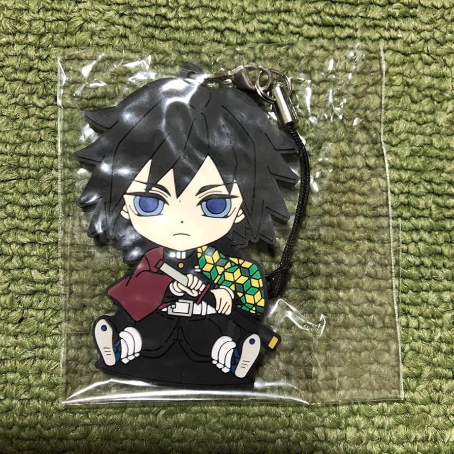 新品★鬼滅の刃【胡蝶しのぶ＆冨岡義勇】ぺたん娘★トレーディングラバーストラップ 新品☆鬼滅の刃【胡蝶しのぶ＆冨岡義勇】ぺたん娘
