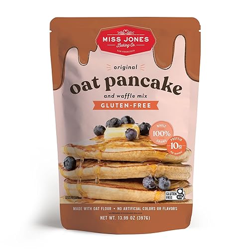 Miss Jones Baking Original Oat Pancake and Waffle Mix -