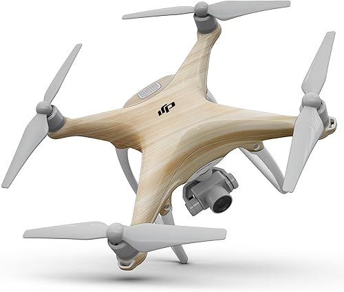 Miniatura 6 de Compatible con Drone DJI Phantom 4 - Vinilo adhesivo protector resistente a los arañazos - Vivid Agate Vein Slice Blue V10