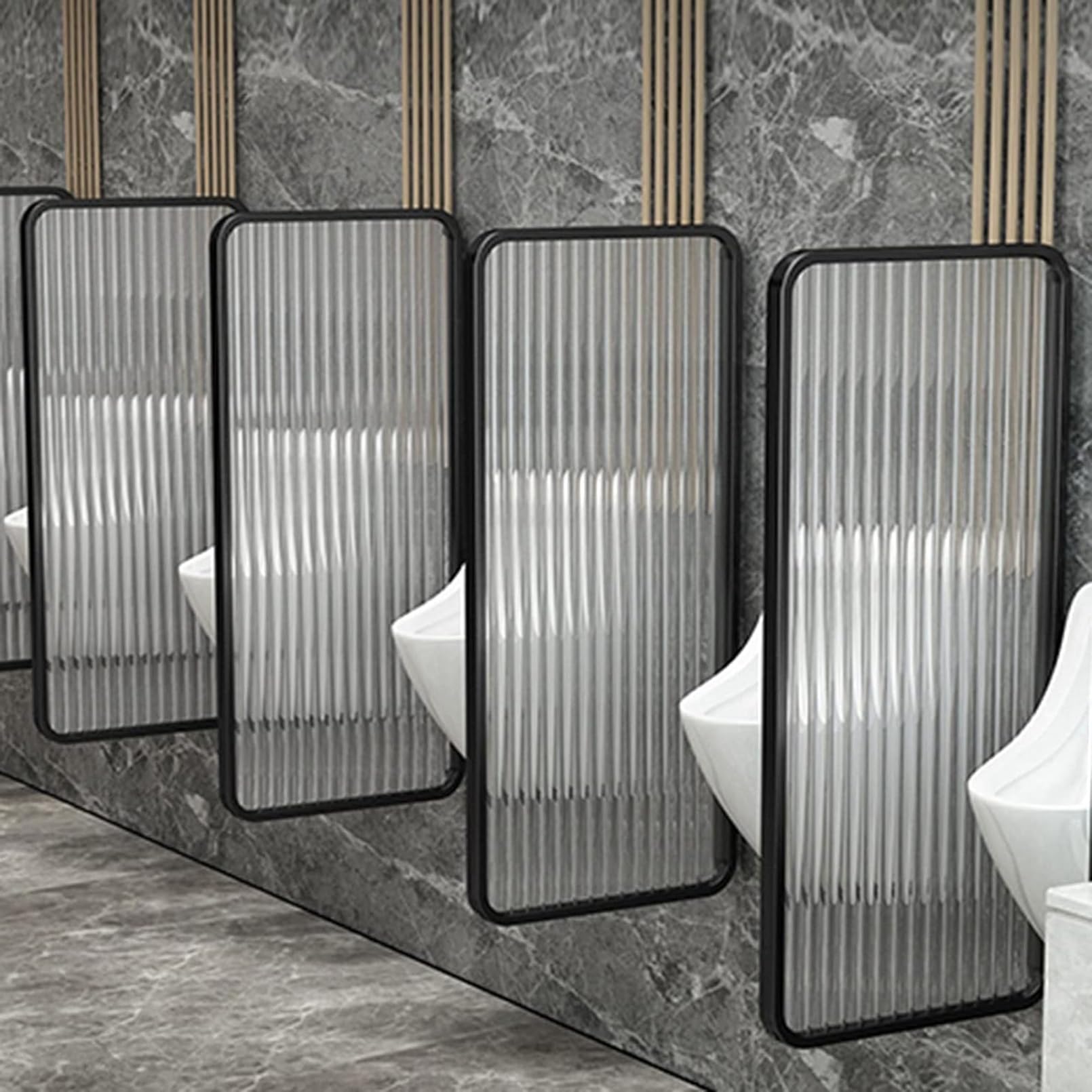 Panneau de confidentialité urinoir et écran de séparation pour toilette homme