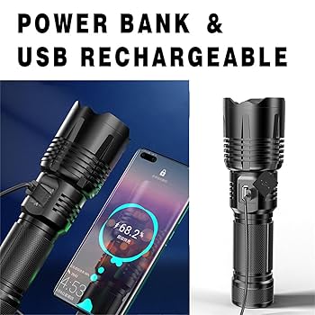 懐中電灯 Amazon.co.jp: 懐中電灯 高ルーメンの充電式、緊急用の最も