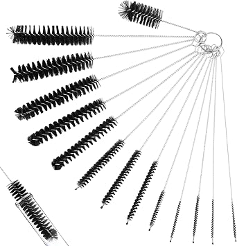 Straw Cleaner Brush, 14PCS 8.2 Inch Nylon Tube Brush Set, Bottle Cleaning Brushes for Water Bottle, Sippy Cup,Tight Spaces,Tumbler