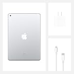Apple iPad (10.2 ”, Wi-Fi, 32GB) - Silver (latest model, 8th generation) (Renovated)