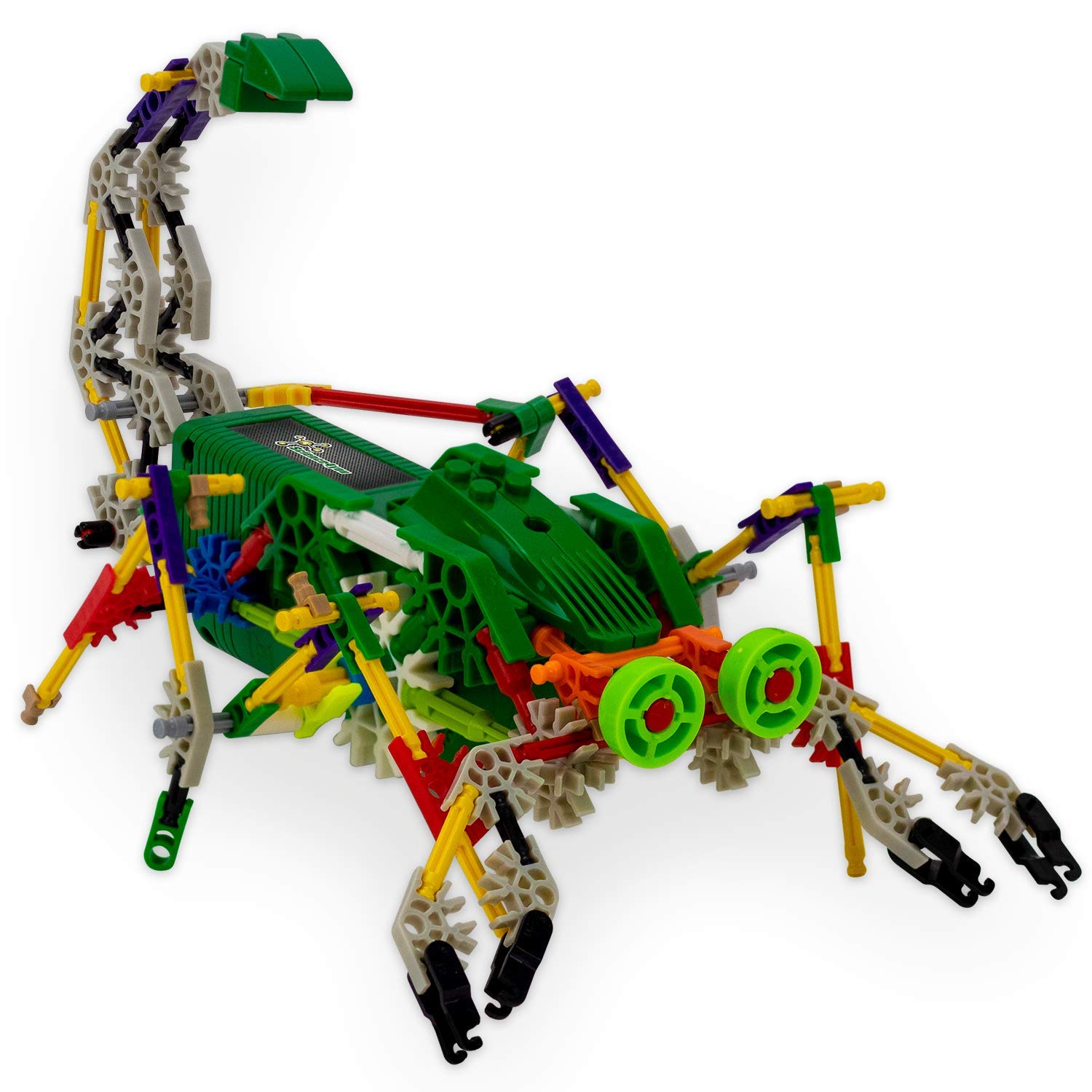 Science4you - Robotyka Scorpiobot, robot do samodzielnego budowania z 161 elementami – robot do samodzielnego budowania z tym zestawem elektroniki, gra edukacyjna UNT, zabawka konstrukcyjna dla dzieci