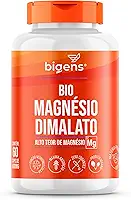 Bio Magnésio Dimalato vegano, alto teor, 60 capsulas, Biogens