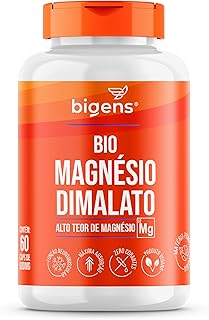 Bigens Bio Magnésio Dimalato Vegano, 60 Capsulas