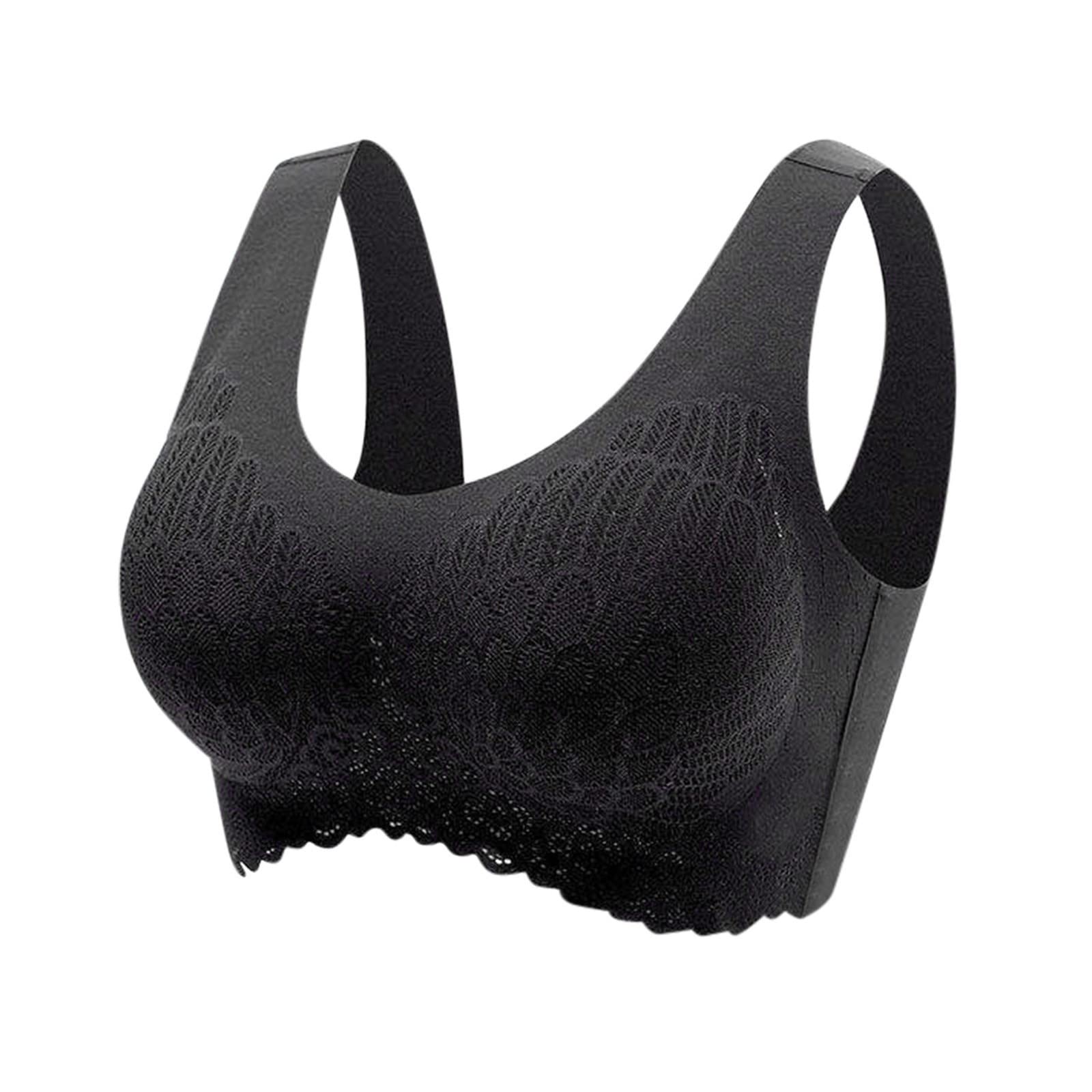 Medium Support Sports Bras for Women Women's No Steel Ring Underwear Gathering Strong Support Sports Bras for