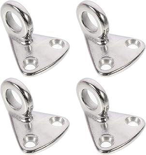 VILLCASE Ceiling Hooks Heavy Duty Heavy Duty Ceiling Hooks 4Pcs Chic Stainless Steel Coat Hook Stainless Ring Hook Circle Type Hook Over Door Hangers Hooks Ceiling Hanging Hook