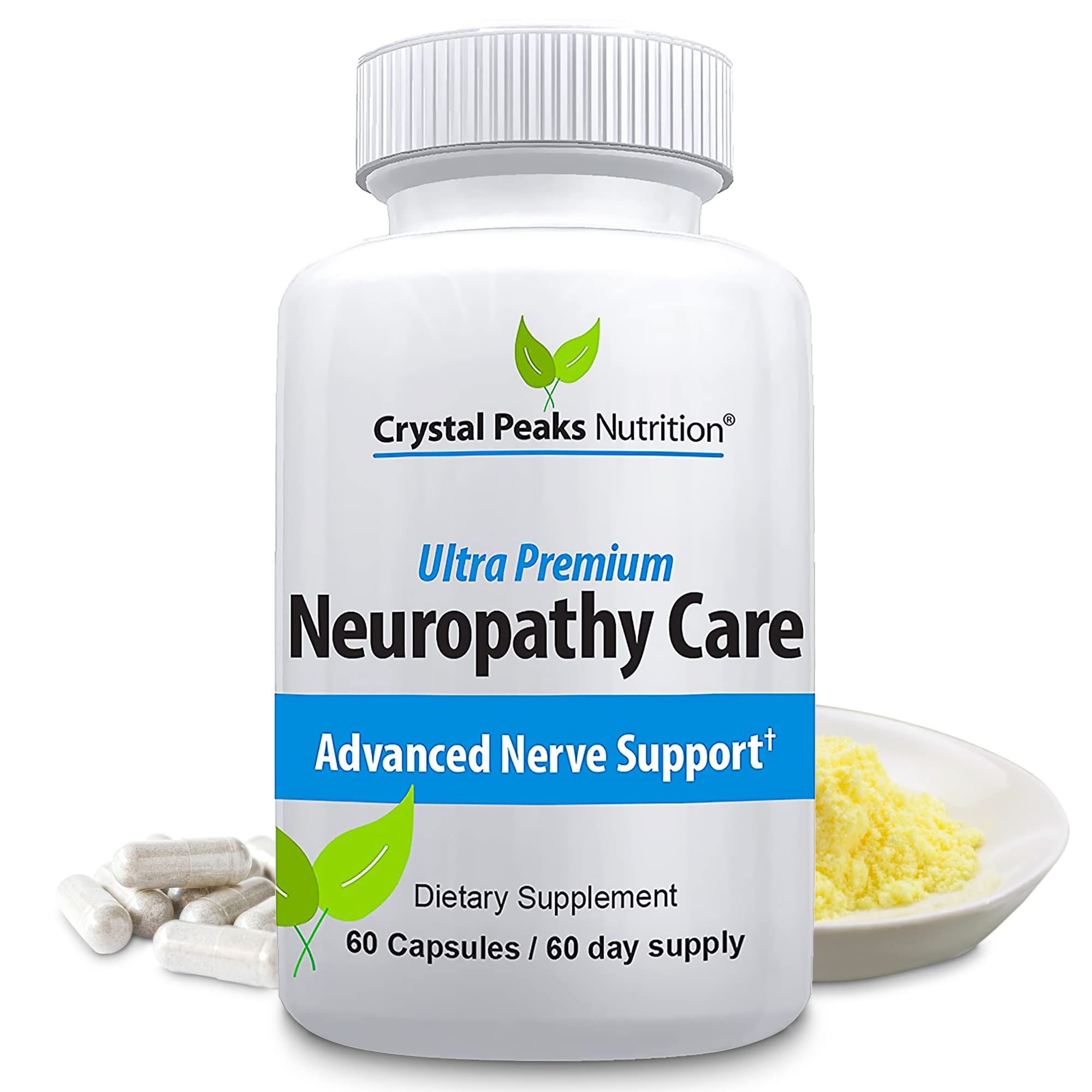 Nerve Support Supplement Natural Vitamins Combined with 600mg of ALA