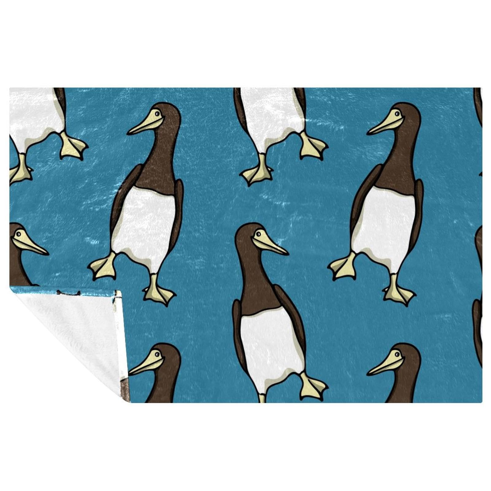 Couverture Boobies chaude lit 150x100 plaid confortable canapé plage