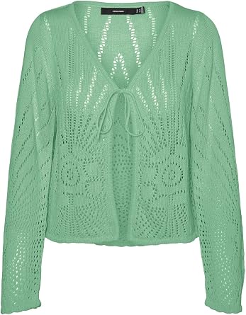 VERO MODA VMSILJA LS V-NECK CARDIGAN Kazak Kad n