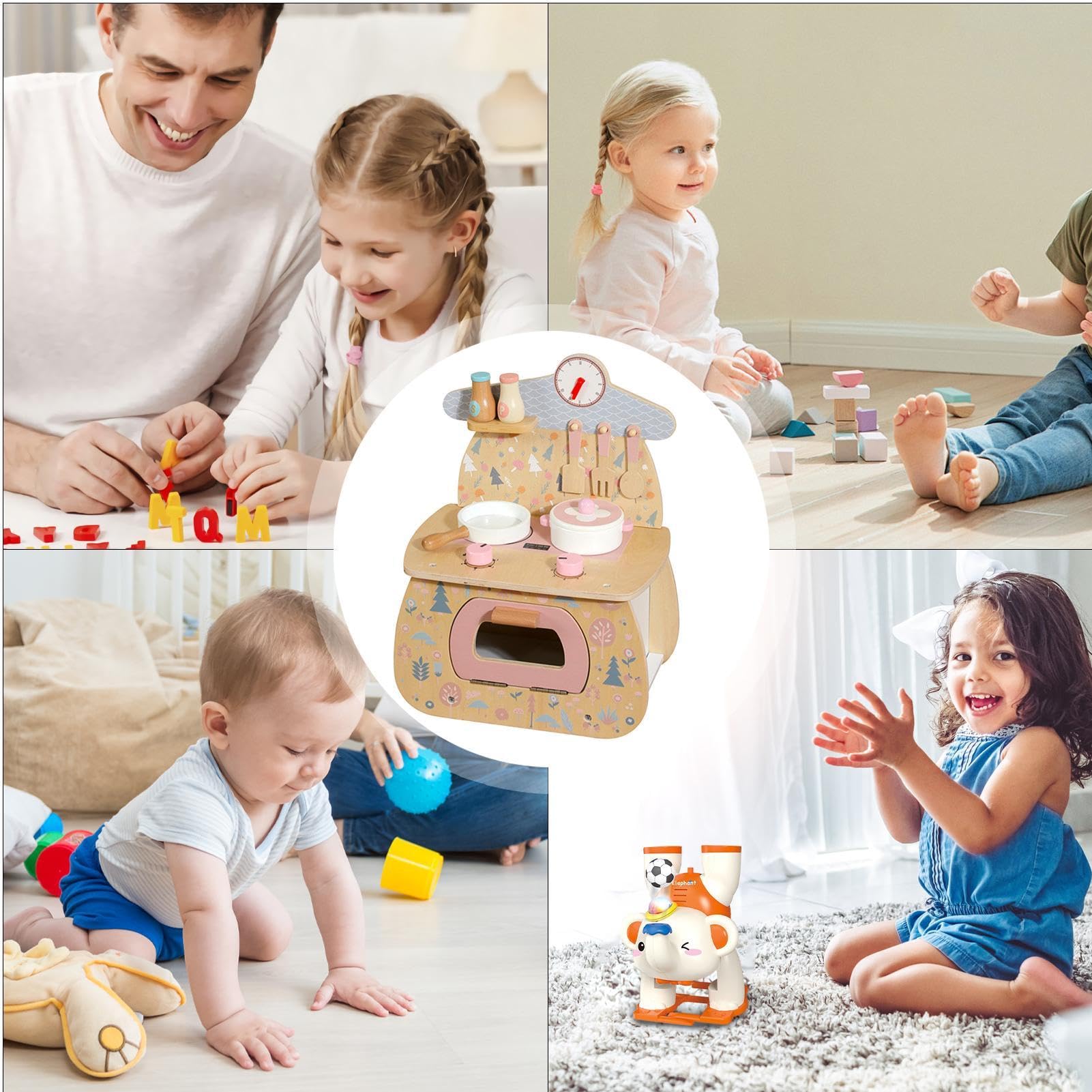 Kit di pasticceria divertente per – Include un rotolo da pasticceria | e un libro di ricette | per compleanni e laboratori cucina in famiglia