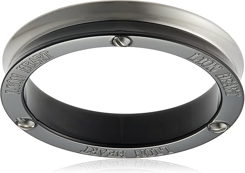 Amazon ライオンハート Lion Heart ステンレス ペアリング メンズ ブラック 日本サイズ21号 04r126sm21 ジュエリー 通販