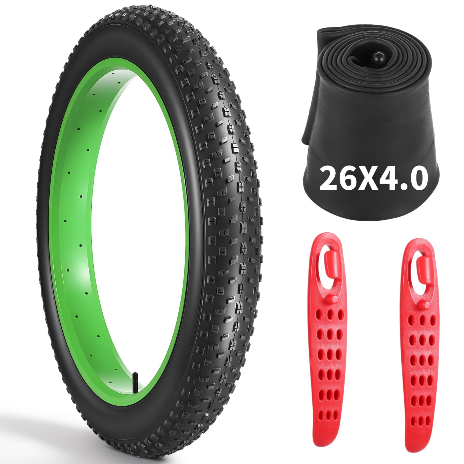 yeesport 26x4.0 Fat Bike Tire Set
