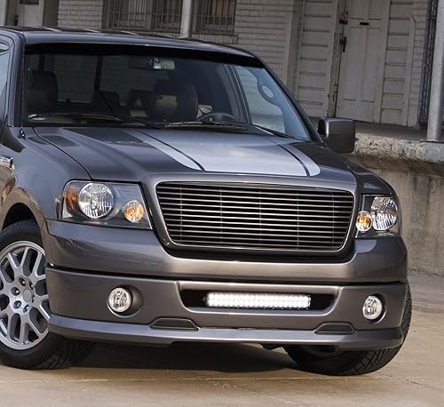 Miniatura 6 de iJDMTOY Kit de barra de luz LED de rejilla inferior de 20 pulgadas compatible con Ford F-150 2006-2008, incluye (1) barra de luz LED de alta