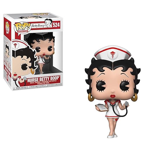 Funko Pop! Animation: Betty Boop - Nurse, Standard Toy, Multicolor