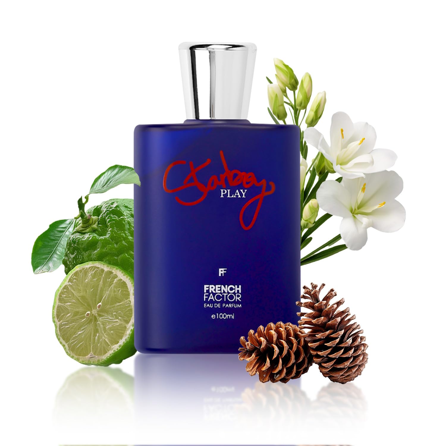 French Factor Starboy Play Luxury Perfume For Men Long Lasting Party Perfume Eau De Parfum Dating Perfume For Man Gift For Boys Made In India (Pack of 1, 100Ml)-image-40