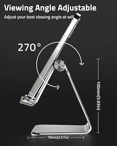 Miniatura 6 de ONLYWIN - Soporte para teléfono celular paquete de 2 soportes para teléfono celular para escritorio cama cocina soporte de cuna ajustable de