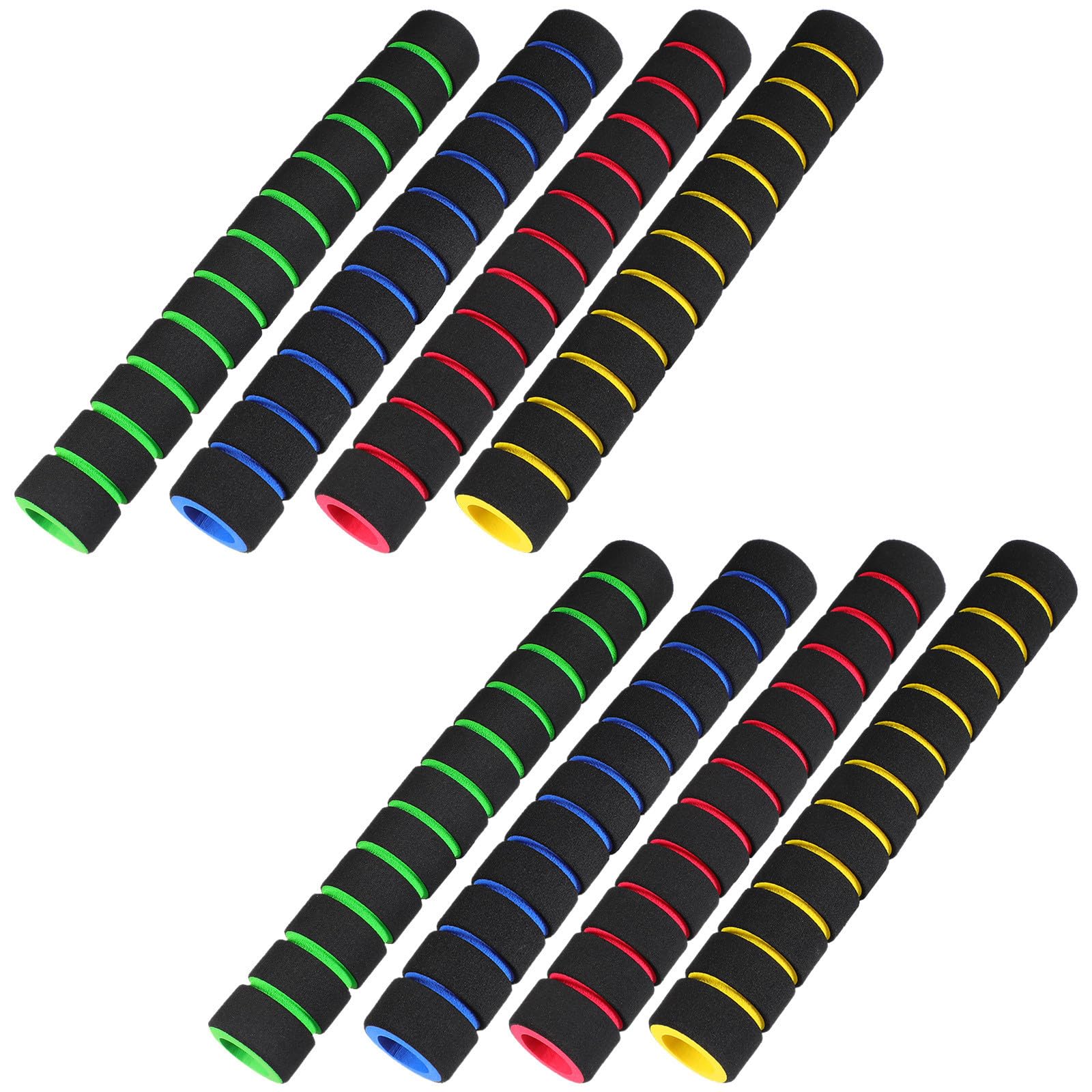 HEMOTON 4 Paia Manopole Spugna Antiscivolo per Manubrio Bici 22mm