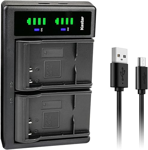 Miniatura 10 de Kastar Paquete de 1 batería NP-40 y cargador USB LTD2 de repuesto para Minolta MND50 48 MP  4K Ultra HD, Minolta MN40WP 48MP pantalla doble,