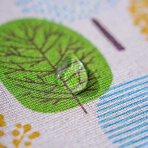 Miniatura 4 de ARTABLE Funda para mesa redonda, bordes elásticos, mesas ajustables, impermeables, flores vintage para acampar al aire libre, viaje, mesa de patio