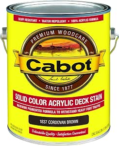 Cabot Drenched Oak Wood Finish Stain - 1 Gallon, Gold Series Ultimate Protection - View #11