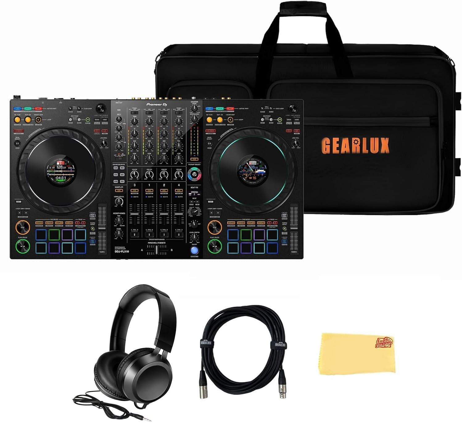 ケース付き]Pioneer DDJ-FLX10 DJコントローラー Amazon.com: Pioneer