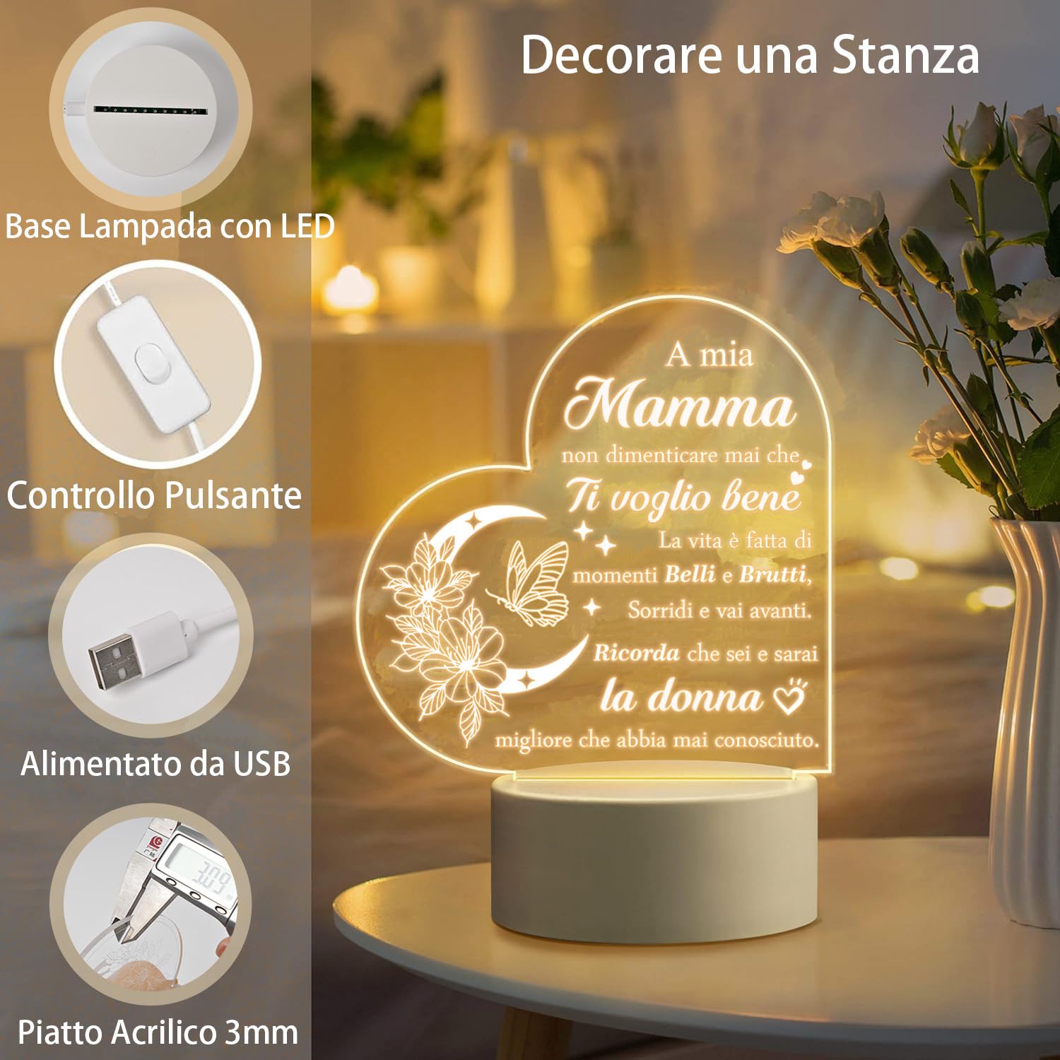 Il Miglior Regalo I Genitori Amano Mia Madre Amore Papà - Foto 6