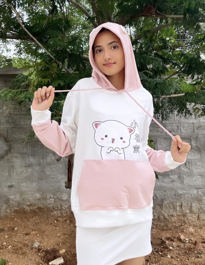 CRB Fashion Womens Girls Teens Teenagers Kawaii Cute Bunny Bear Sweater Hoodie Top Shirt Sweatshirt