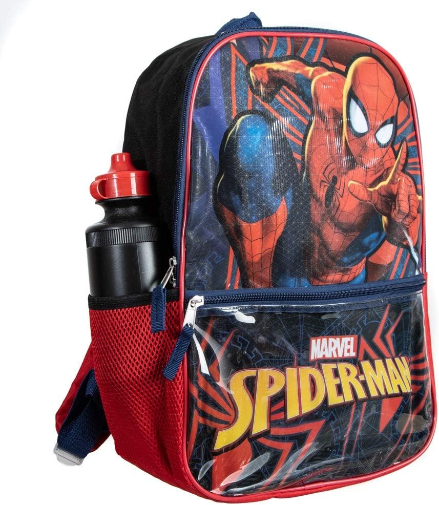 spiderman comic backpack