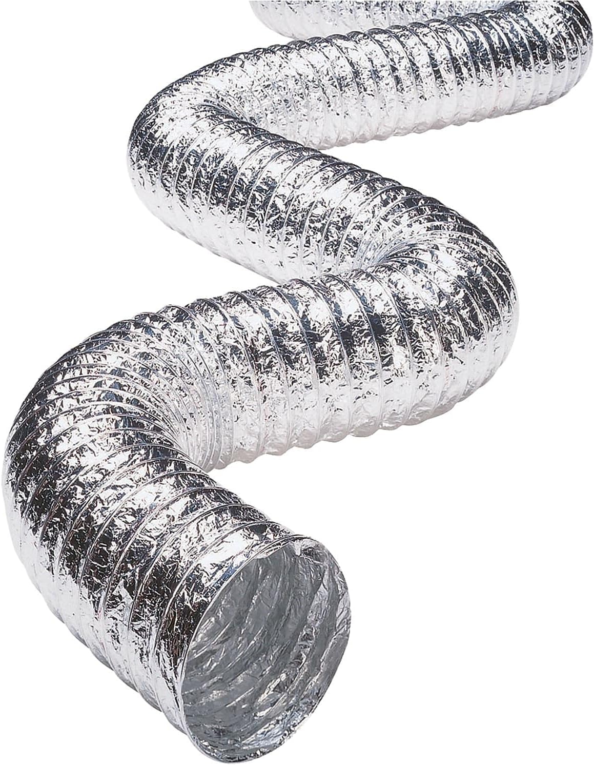 Deflecto FM0450 Dryer Duct Vent, Silver