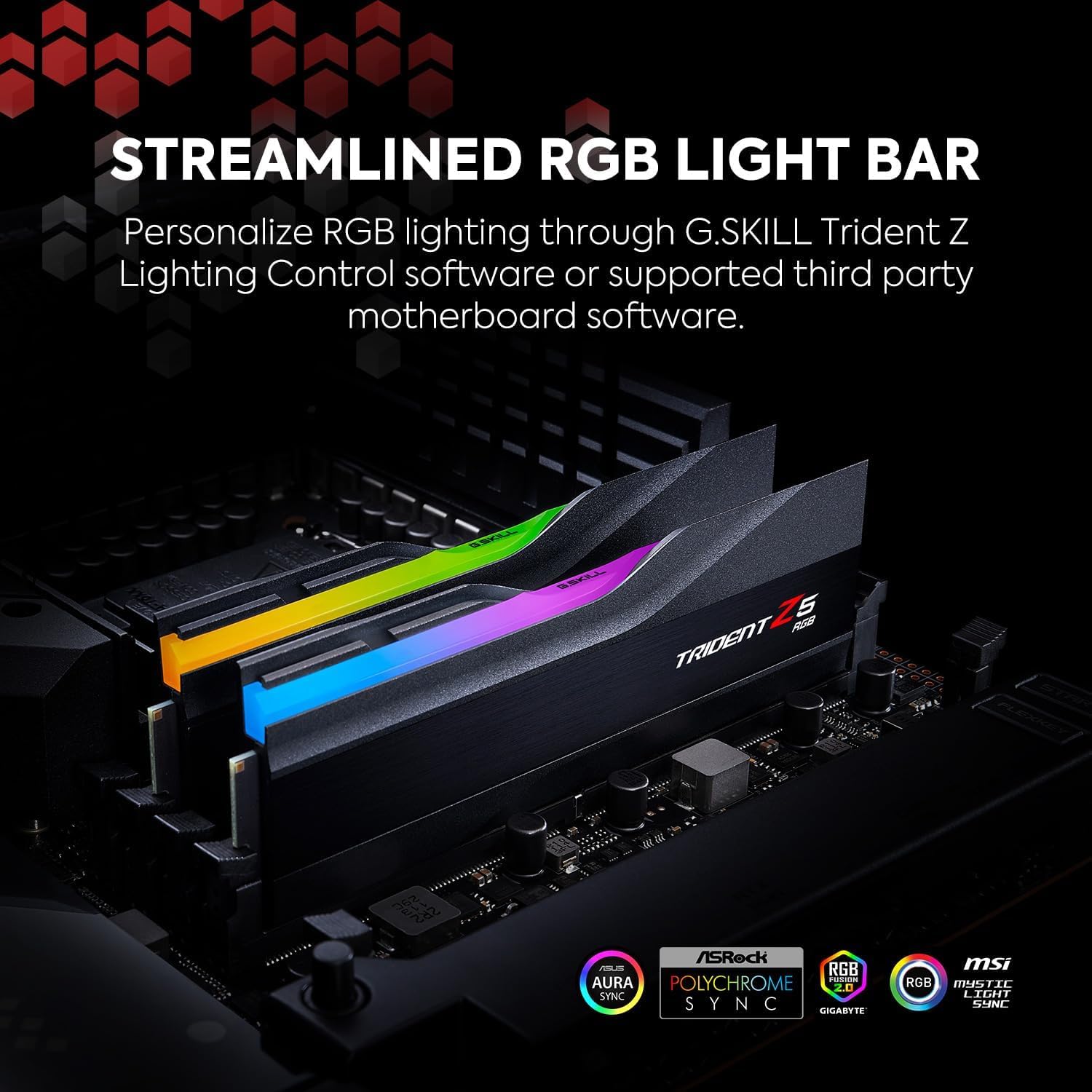 D532GB 6000-30 Trident Z5 RGB bk K2 GSK | F5-6000J3040F16GX2-TZ5RK