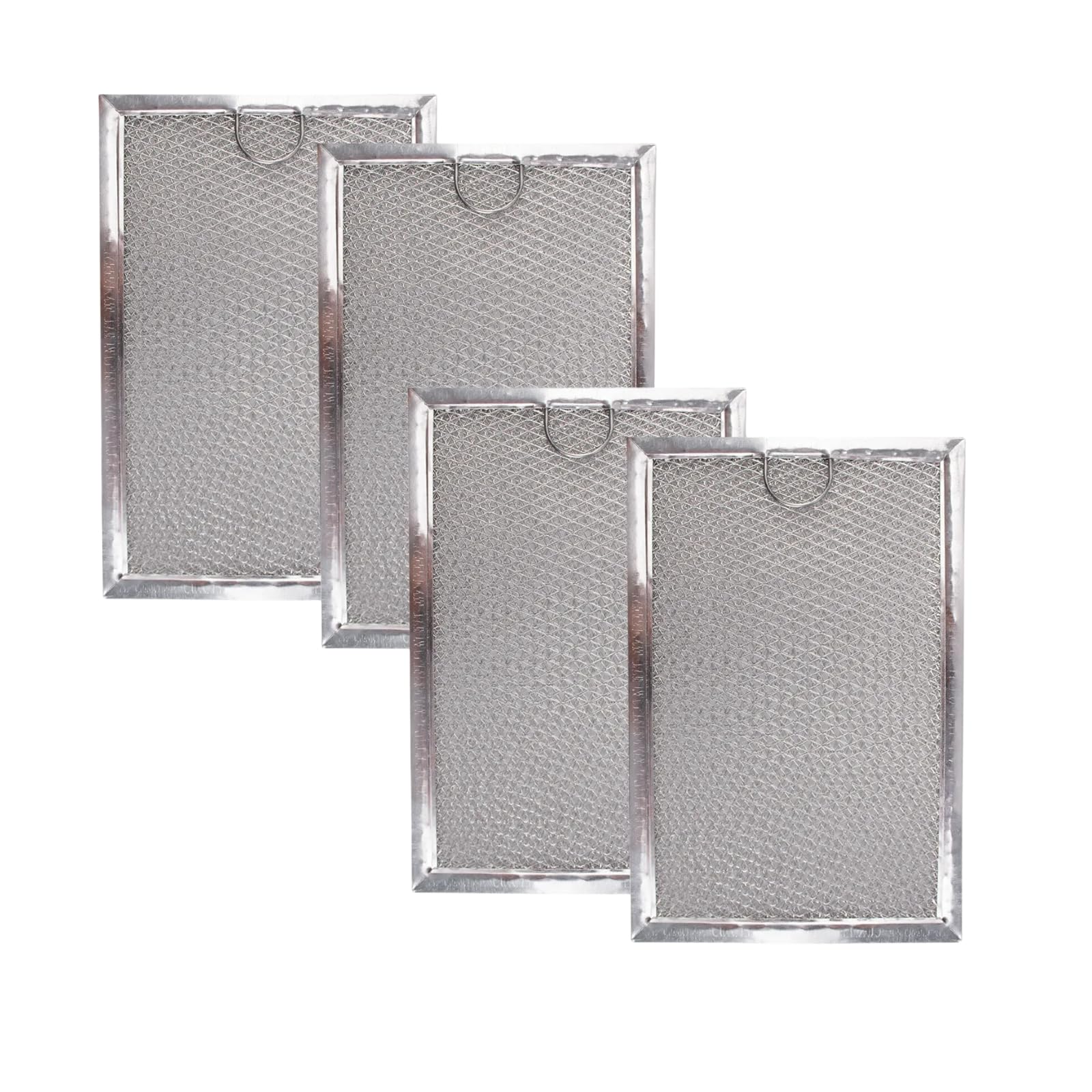 Filtres à graisse WB06X10309 pour micro-ondes GE lot de 4 pièces 12,7x19,5 cm