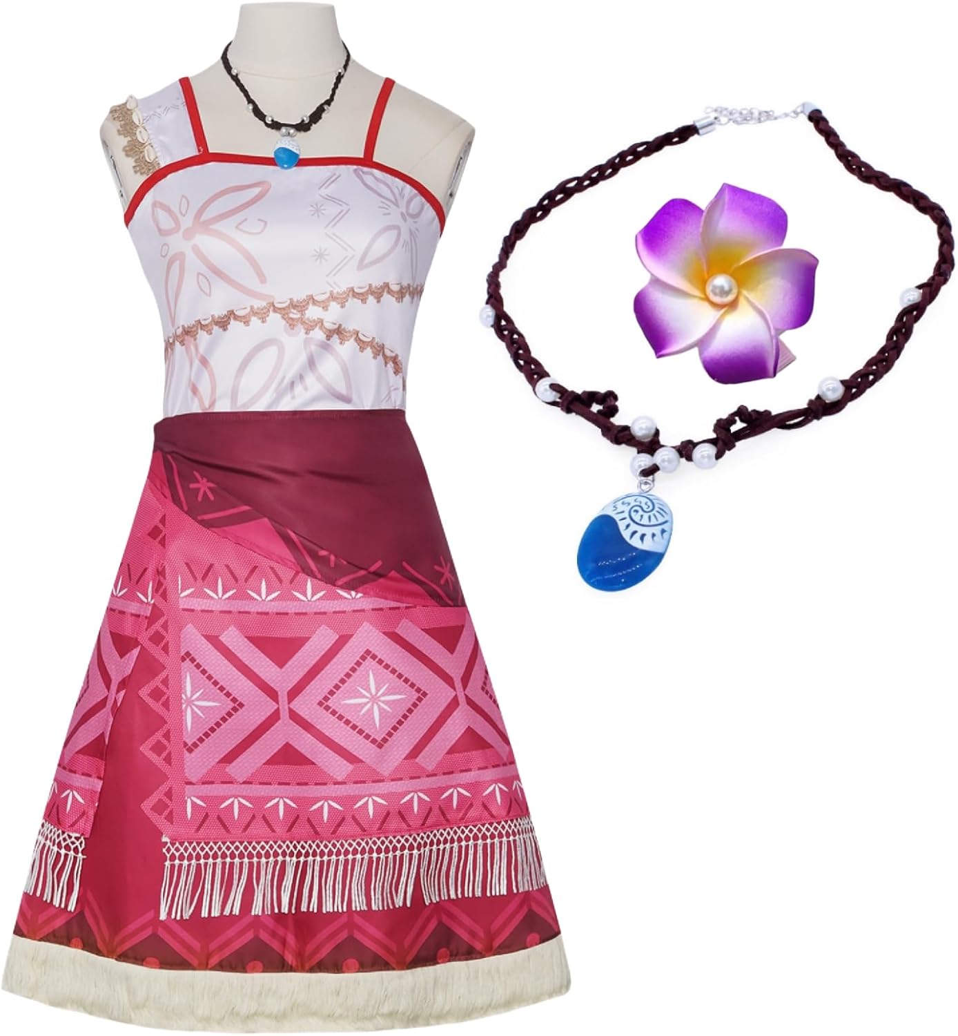 Princess Costume for Women & Girls, Teens Adults Princess Dress for Halloween Dress Up Cosplay Red Medium