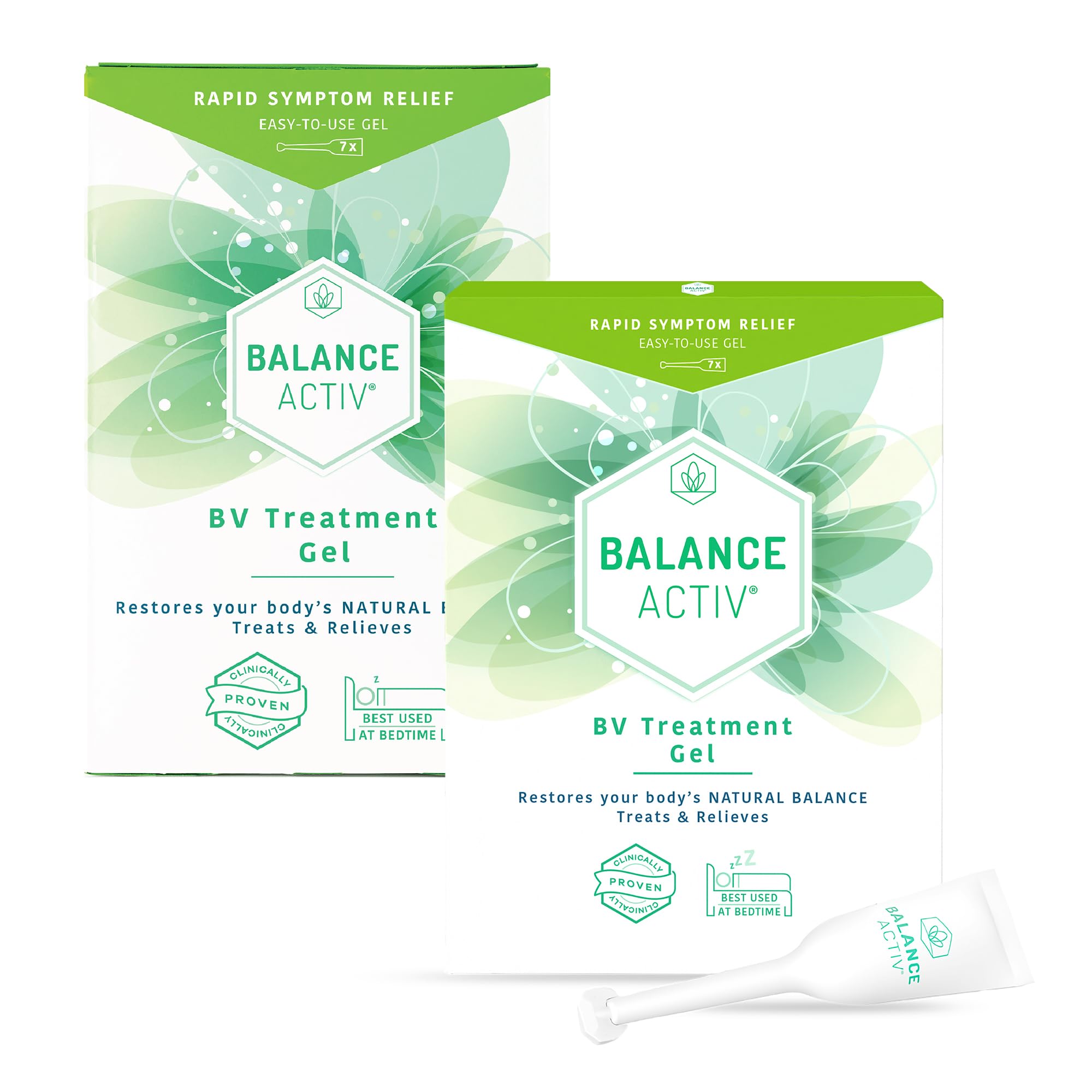 Balance Activ BV Gel, Bacterial Vaginosis Treatment for Women, 2 Pack